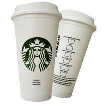 Copo Starbucks Branco Original 473ml Copo Starbucks Branco Original 473ml