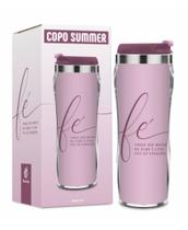Copo summer força que nasce da alma e leva paz para 350 ml brasfoot