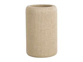 Copo Suporte Porta Escova Dente Banheiro Lavabo Multiuso Canelado Organizador Objetos Trecos Algodão Copo Suporte Porta Escova Dente Banheiro Lavabo Multiuso Canelado Organizador Objetos Trecos Algodão