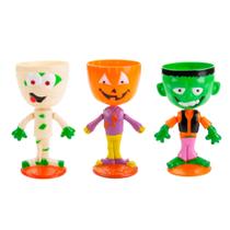 Copo Taça Colorida Halloween dia Das Bruxas Infantil