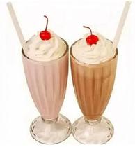 Copo Taça Milk Shake De Vidro 360ml 2 Unidades Copo Taça Milk Shake De Vidro 360ml 2 Unidades