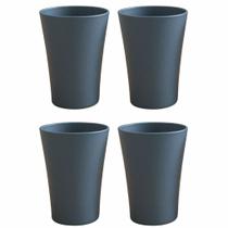 Copo Taper 400 ml Plástico Resistente, Moderno e Livre de BPA