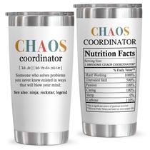 Copo TEEZWONDER Funny Gifts 600 ml de aço inoxidável para mulheres