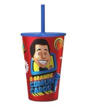Copo Temático Sílvio Santos 550ml O Grande Comunicador Colecionável