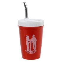 Copo Tereré com Bomba Rodeo West Vermelho 23724