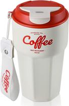 Copo Térmica Coffe em Aço Inoxidável para Bebidas 420ML