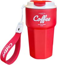 Copo Térmica Coffe em Aço Inoxidável para Bebidas 420ML