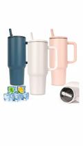 Copo Termico 1200ml C/ Alca Preto Neon Festa Rock e Roll Lis - Congratulations Store
