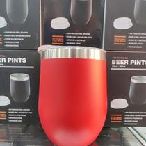 copo térmico 360ml inox com tampa acrílica