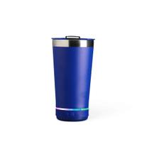 Copo Térmico 400ml com Caixa de Som Bluetooth e Acessórios