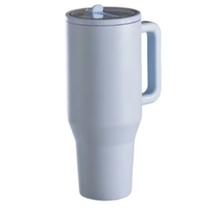 Copo Térmico 40oz com Alça Canudo - Garrafa de água - Aço inoxidável