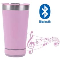 Copo Térmico 420ml Caixa Som Bluetooth Tampa Abridor Cerveja Linha Premium
