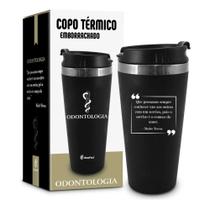Copo termico 450 ml odontologia - brasfoot