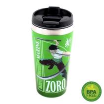 Copo Térmico 450 ml One Piece - Roronoa Zoro