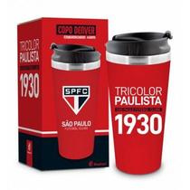 Copo Térmico 450ML Emborrachado Time São Paulo - Brasfoot
