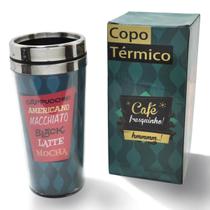Copo Térmico 450ml Home Collection - café cappuccino latte Copo Térmico 450ml Home Collection - café cappuccino latte