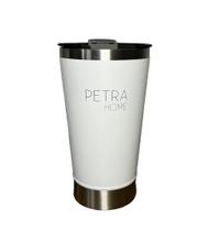 Copo Térmico 475ml Preto Em Aço Inoxidável Com Abridor Copo Térmico 475ml Preto Em Aço Inoxidável Com Abridor