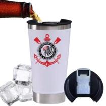 Copo Termico 493ml Aço Inox C/ Tampa E Abridor Time Bco1 - Copo Térmico