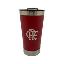 Copo Térmico 500Ml c/ Abridor Flamengo Futebol Licenciado