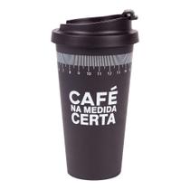 Copo Térmico 500ml com Tampa Ideal para Café e Bebidas Quentes em Movimento