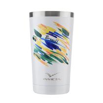 Copo Térmico 500ml Edição Especial Brasil Branco - Invicta