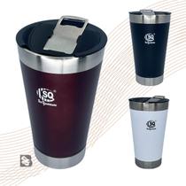 Copo Térmico 500ml Mantém Cerveja Café Inox Gelada Quente Bebida Gelada Caneca Com Tampa e Abridor