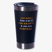 Copo Térmico 500ml Opener Nunca Falte Cerveja e Churrasco Copo Térmico 500ml Opener Nunca Falte Cerveja e Churrasco