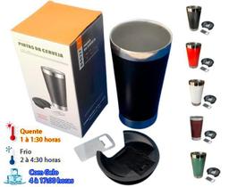 Copo Térmico 502 Ml Com Tampa E Abridor - Quente Ou Frio Copo Térmico 502 Ml Com Tampa E Abridor - Quente Ou Frio