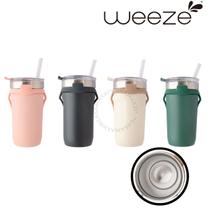 Copo Térmico 550Ml Aço Inox Com Tampa E Canudo Copo Térmico 550Ml Aço Inox Com Tampa E Canudo