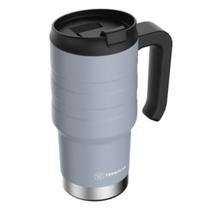Copo Térmico 590ml Com Alças Para Transporte Para Chá Café Sucos Drinks Mantém Bebida Quente Gelada Sem BPA Em Aço Inox