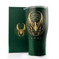 Copo Térmico 900ml Loki Marvel Aço Inoxidável Resistente Copo Térmico 900ml Loki Marvel Aço Inoxidável Resistente