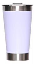 Copo Térmico Aço Inox 502ml C/ Tampa Abridor Bebidas Cerveja
