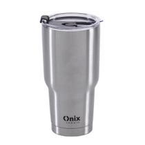 Copo Térmico Aço Inox 870ml Parede Dupla Com Tampa Paramount Copo Térmico Aço Inox 870ml Parede Dupla Com Tampa Paramount