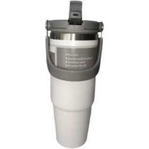 Copo Térmico Aço Inox com canudo. parede dupla a vácuo quente e frio 900ml Copo Térmico Aço Inox com canudo. parede dupla a vácuo quente e frio 900ml