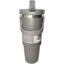Copo Térmico Aço Inox com canudo. parede dupla a vácuo quente e frio 900ml Copo Térmico Aço Inox com canudo. parede dupla a vácuo quente e frio 900ml