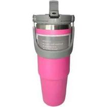 Copo Térmico Aço Inox com canudo. parede dupla a vácuo quente e frio 900ml Copo Térmico Aço Inox com canudo. parede dupla a vácuo quente e frio 900ml