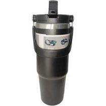 Copo Térmico Aço Inox com canudo. parede dupla a vácuo quente e frio 900ml Copo Térmico Aço Inox com canudo. parede dupla a vácuo quente e frio 900ml