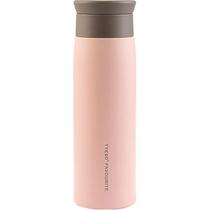 Copo Térmico Aço Inox com Tampa 500ml Rosa TOP1128 - DL Festas