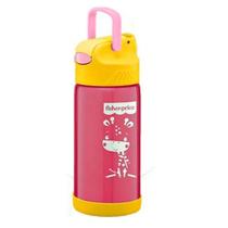 Copo Termico Aco Inox Hot & Cold Rosa 400Ml - Fisher Price