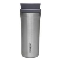 Copo Térmico Aço Inox Tramontina Com Tampa Bocal 360º 460ml Copo Térmico Aço Inox Tramontina Com Tampa Bocal 360º 460ml