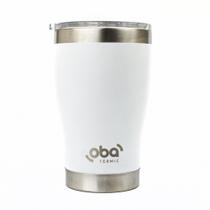 Copo Térmico Aço Inoxidável Com Tampa 473ml 24h Com Gelo 12 Frio 1h Quente - Oba Termic Copo Térmico Aço Inoxidável Com Tampa 473ml 24h Com Gelo 12 Frio 1h Quente - Oba Termic
