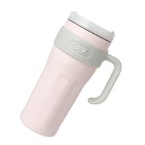 Copo Térmico Aço Inoxidável Duplo 1200ml com Alça e Canudo Inox