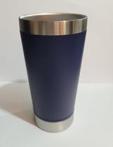 Copo Térmico Aço Inoxidável Parede Dupla Vácuo Com Abridor E Tampa 473ml
