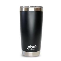 Copo termico aco inoxidavel preto ot-p591 - Oba Térmic