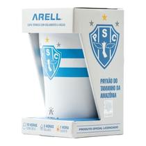 Copo Térmico Arell Paysandu Para Cerveja Café Com Tampa 500ml