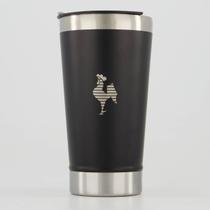 Copo Térmico Atlético Mineiro Com Abridor 473ML Preto