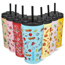 Copo Térmico BJPKPK 532 ml em Aço Inoxidável com Canudo