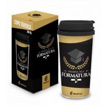 Copo Térmico Brasfoot Smart c/Tampa 200ml- Formatura