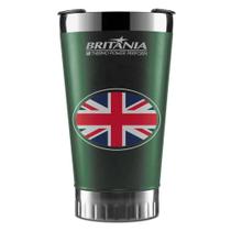 Copo Térmico Britânia BTH01VD, 475ml, Quente ou Frio, Verde Inox - 61455001