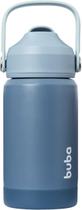 Copo Térmico Buba com Canudo de Silicone Azul Escuro 360ml Copo Térmico Buba com Canudo de Silicone Azul Escuro 360ml